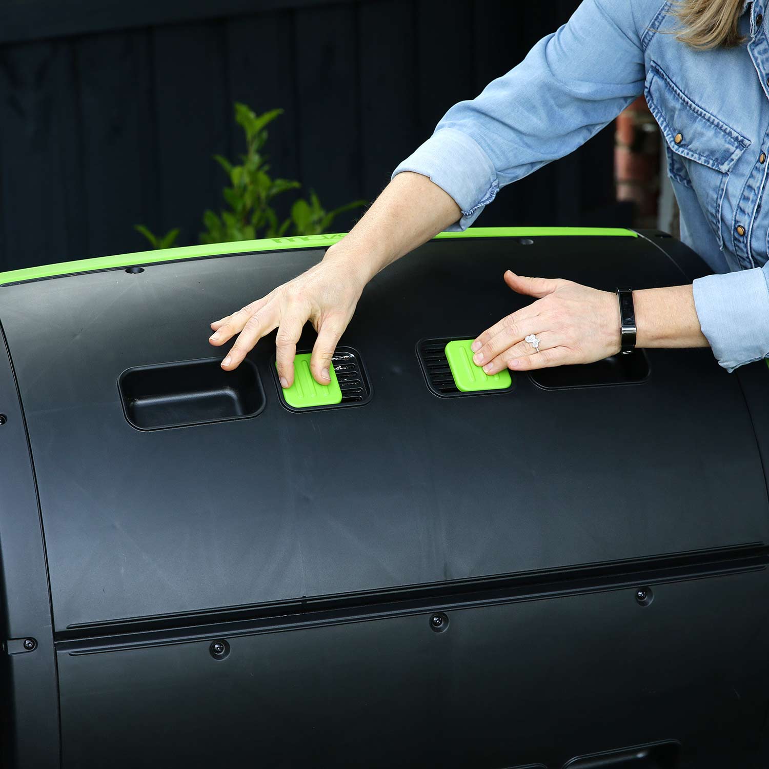 Maze Compost Tumbler & Composting Cart Buy Compost Tumbler Online Marshalls Garden