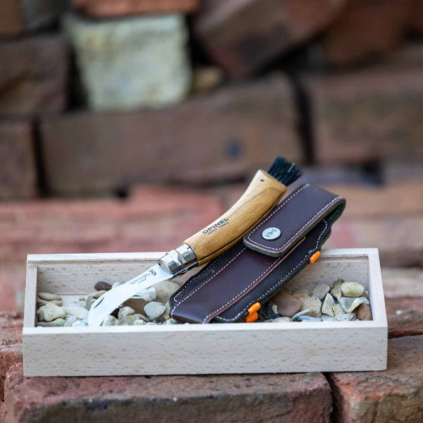 Mushroom Knife with Sheath Gift Set