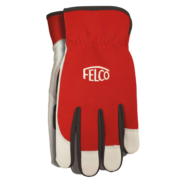 red gardening gloves Felco Red Gardening Gloves