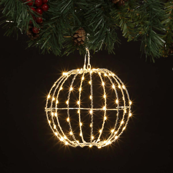 Small LED Wire Sphere - 20cm