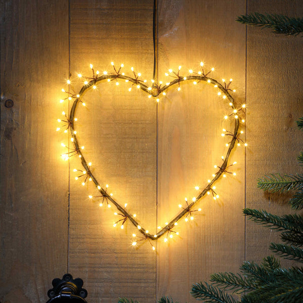 Cluster LED Heart Shaped Light