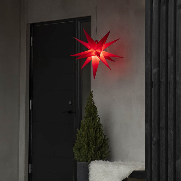 Red Christmas Star Light - Small