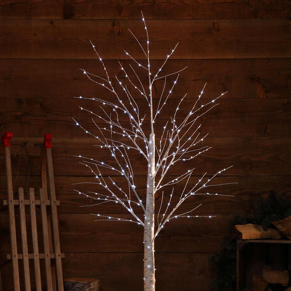 265 Micro LED White Birch Tree Light - 1.5m