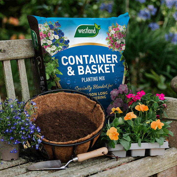 Westland Container & Basket Planting Mix 50L Twin Pack Buy Container & Basket Planting Mix