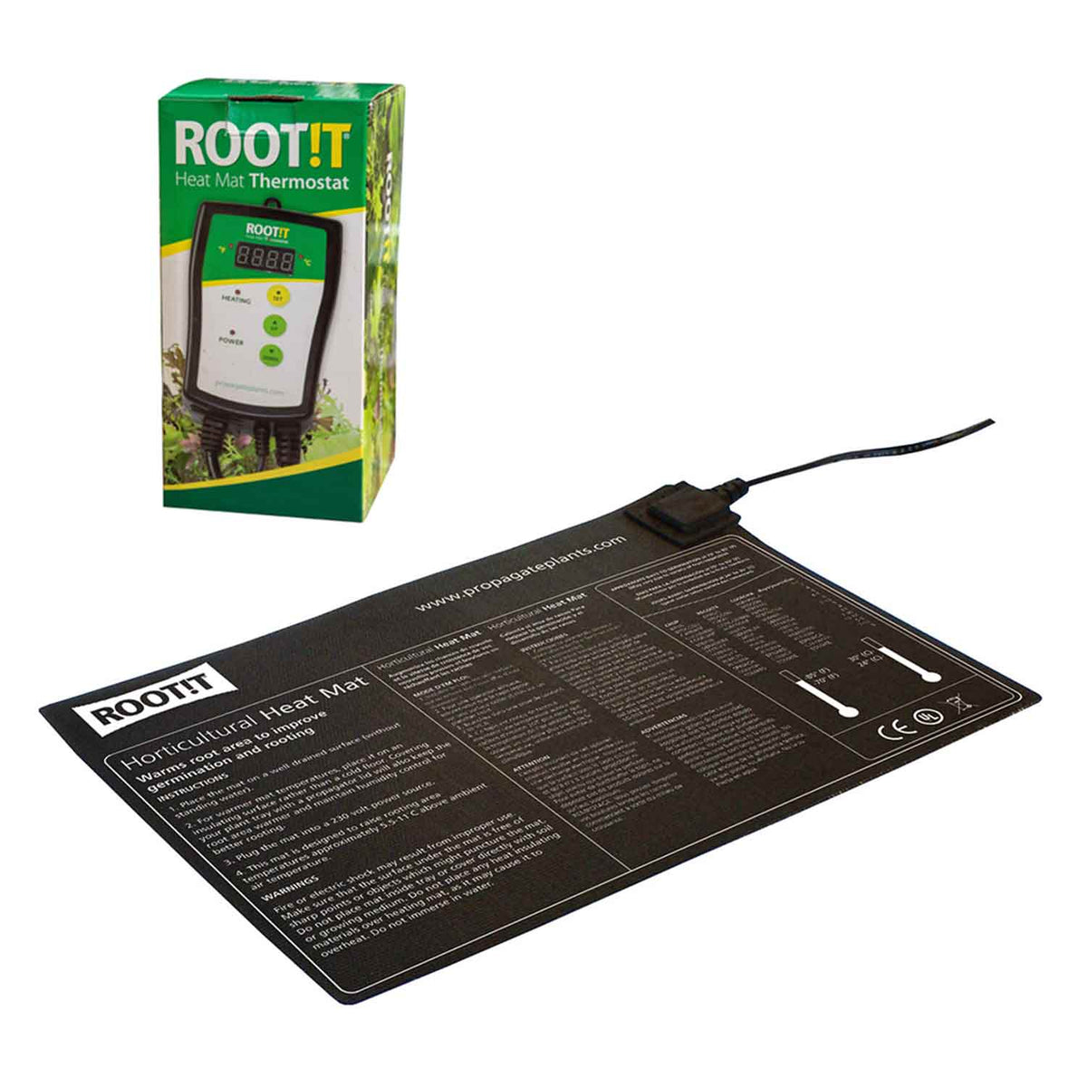 ROOTIT Heat Mat & Thermostat Kit Small Buy Heat Mats Online Heat