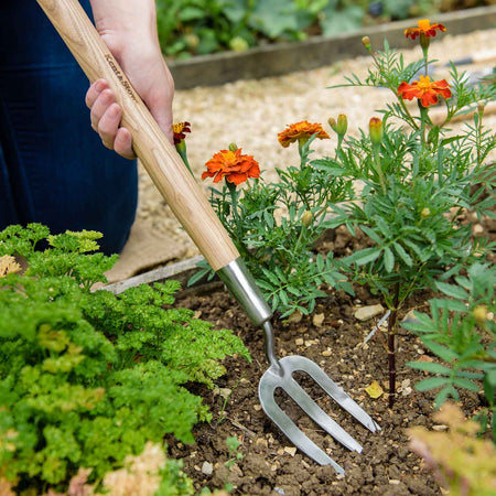 Kent & Stowe Stainless Steel Border Hand Fork
