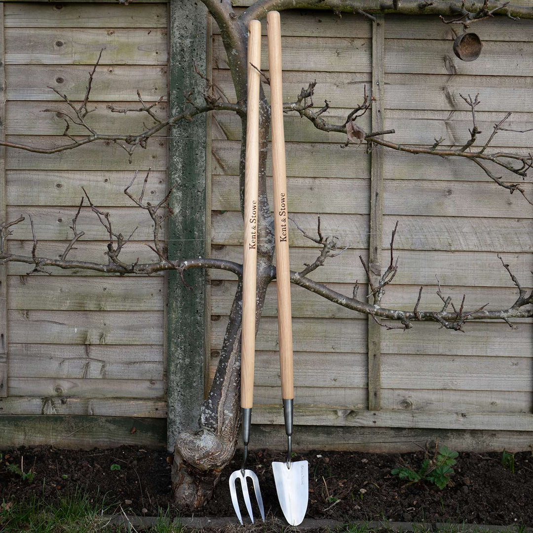 Kent & Stowe Long Handled Fork & Trowel Set Buy Fork & Trowel Online Marshalls Garden