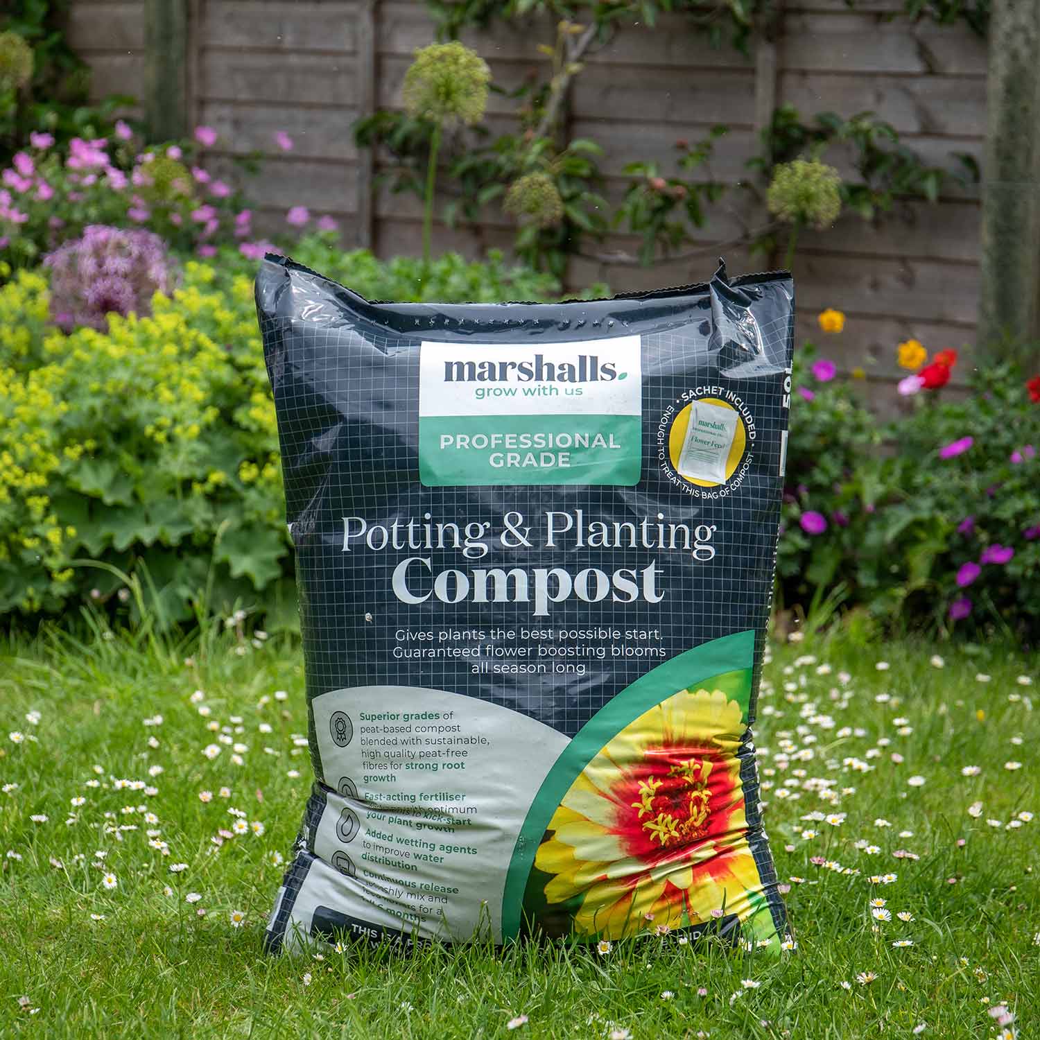 Buy Marshalls Pot & Plant Compost Pallet Online marshalls garden