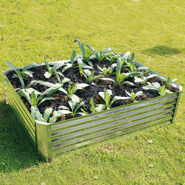 Galvanised Raised Bed Frame Rectangle