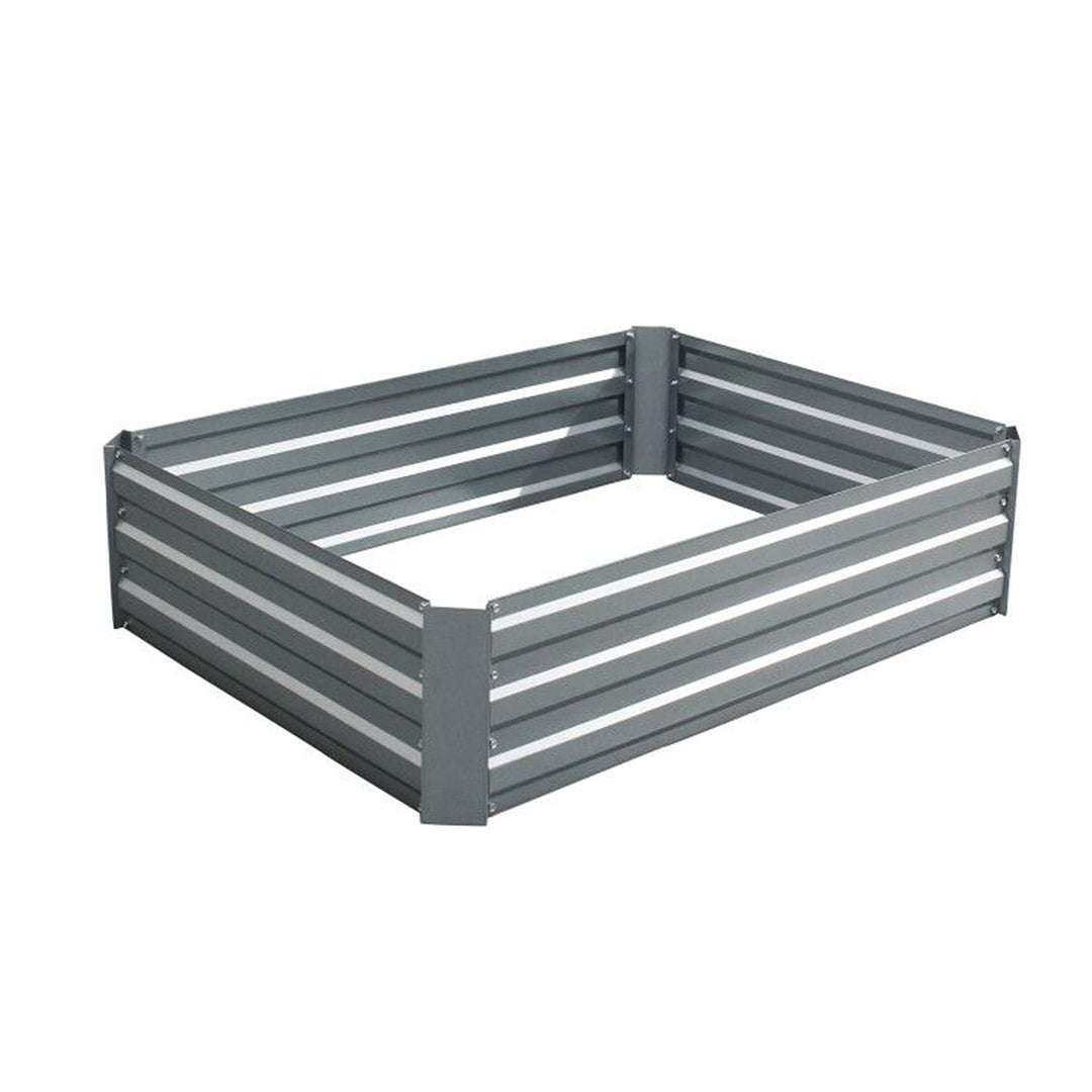 Galvanised Raised Bed Frame Rectangle Buy Raised Beds Online Raised