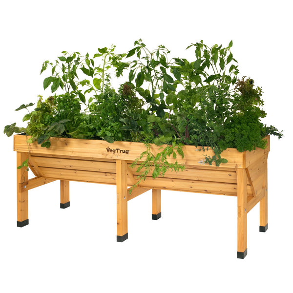 VegTrug Medium Wooden Patio Planter 1.8m