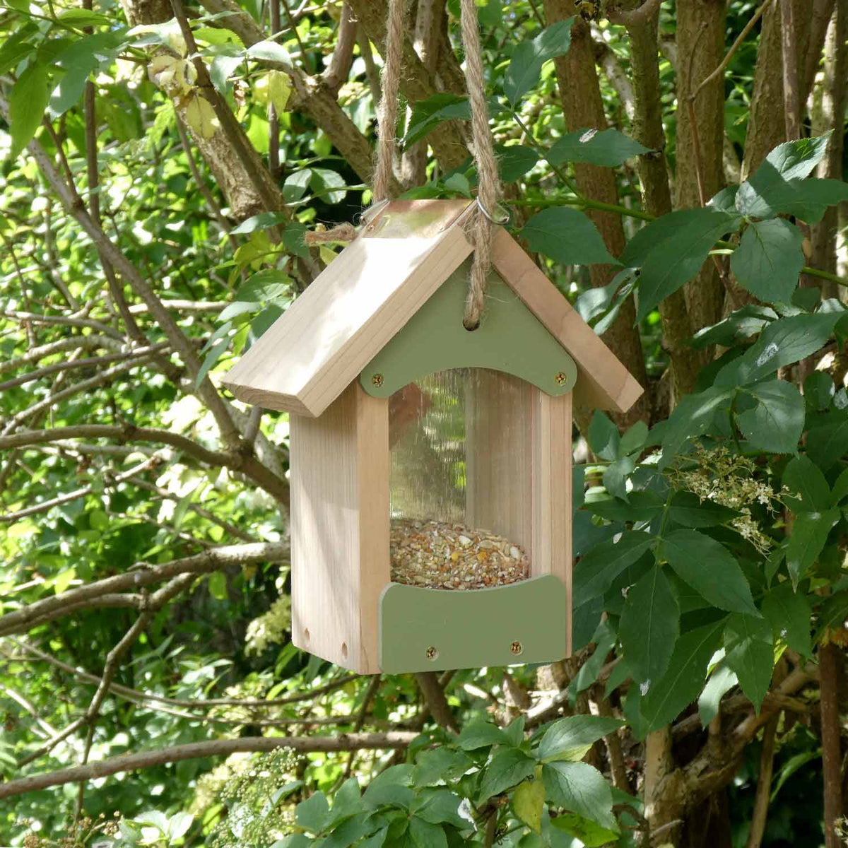 Bird Barn with Gift Box | Marshalls Garden