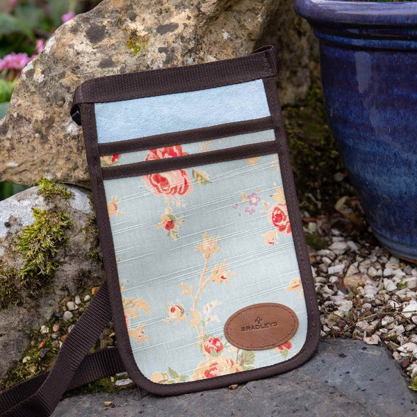 Blue Floral Tool Carrier