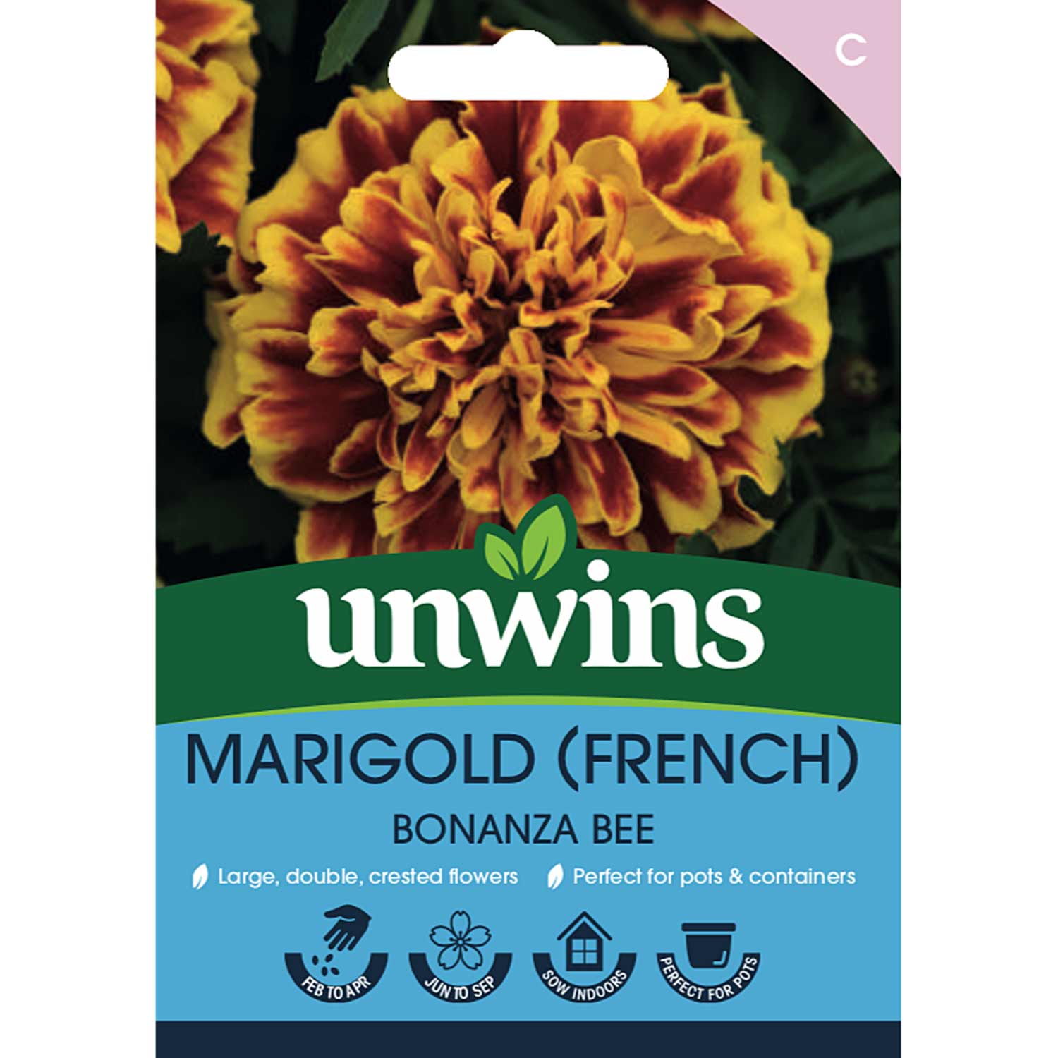 French Marigold Seeds 'Bonanza Bee' | Buy Marigold Seeds Online ...