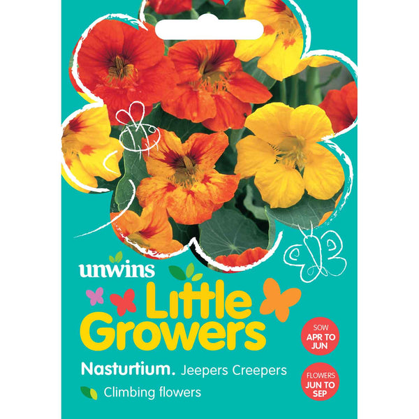 Nasturtium Seeds 'Jeepers Creepers'