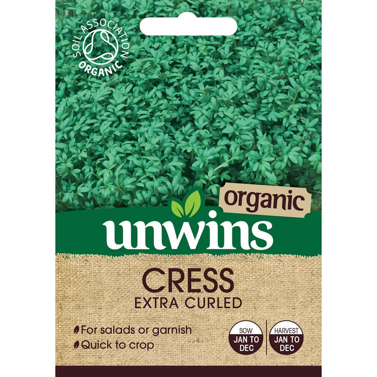 garden cress seeds for periods Cress Seeds 'Extra Curled Organic'