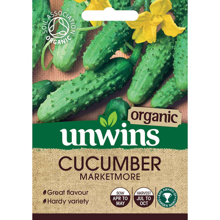 Organic Cucumber Seeds 'Marketmore'