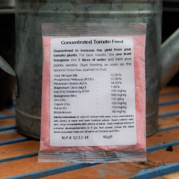 40g Sachet of Tomato Feed