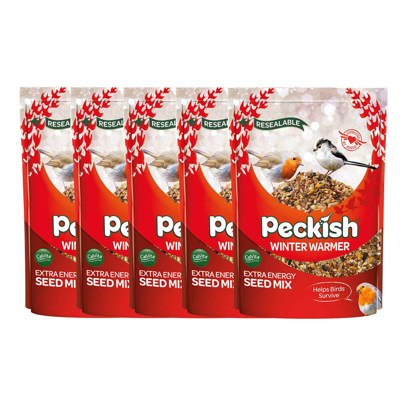 Peckish Winter Warmer Seed Mix - 5 x 1.7kg