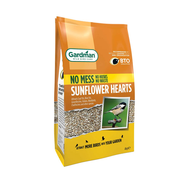 Gardman No Mess Sunflower Hearts 4kg