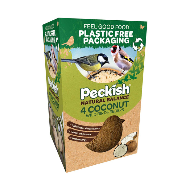 Peckish Natural Balance Coconut Feeders