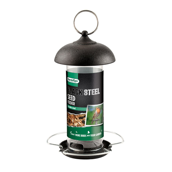 Gardman Black Steel Seed Feeder