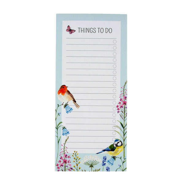 Garden Birds Notepad