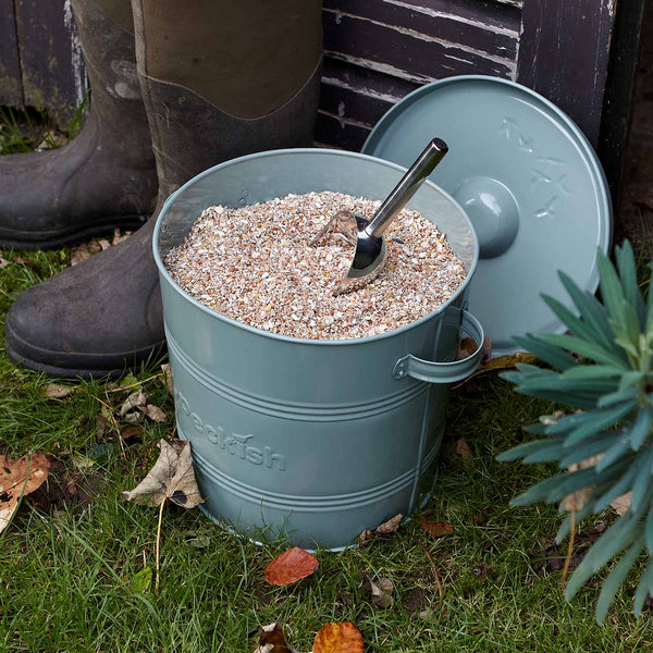 Peckish Bird Seed Storage Tin