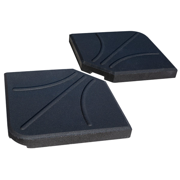 Overhang Parasol Base Weights Pack x2