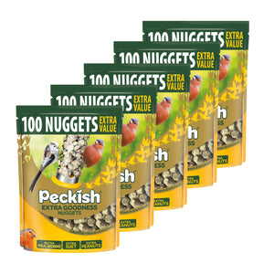 Peckish Extra Goodness Nuggets 2kg x 5