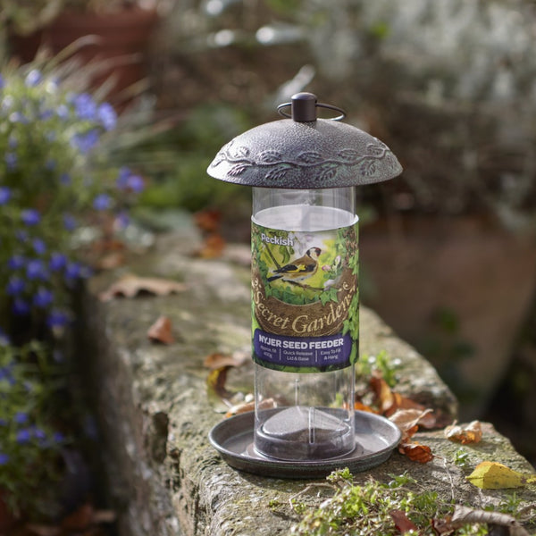 Peckish Secret Garden Nyjer Seed Feeder