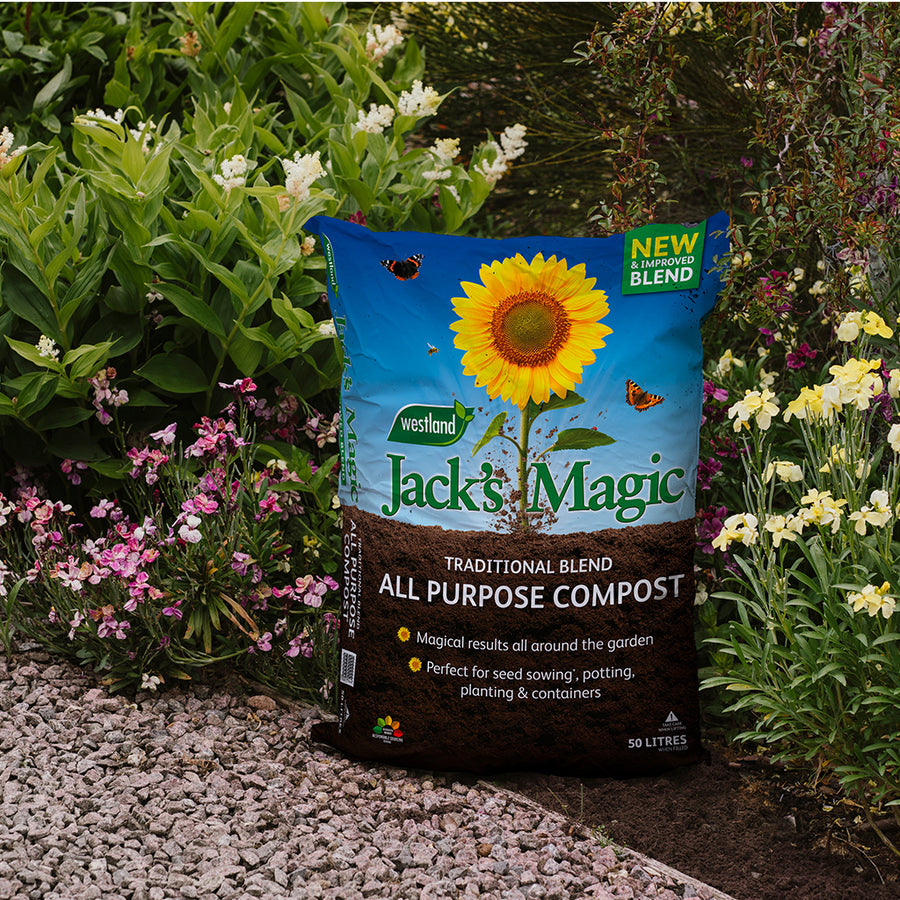 Westland Jack's Magic 50:50 All-Purpose Compost 50L | Buy Jack's Magic ...