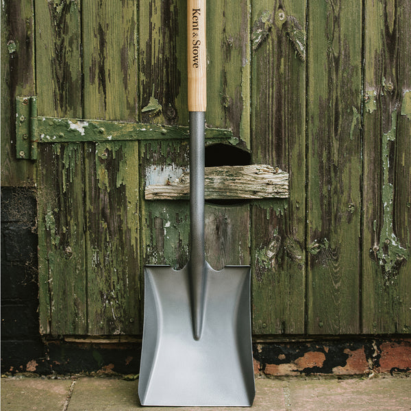 Kent & Stowe Carbon Steel Square Mouth Shovel