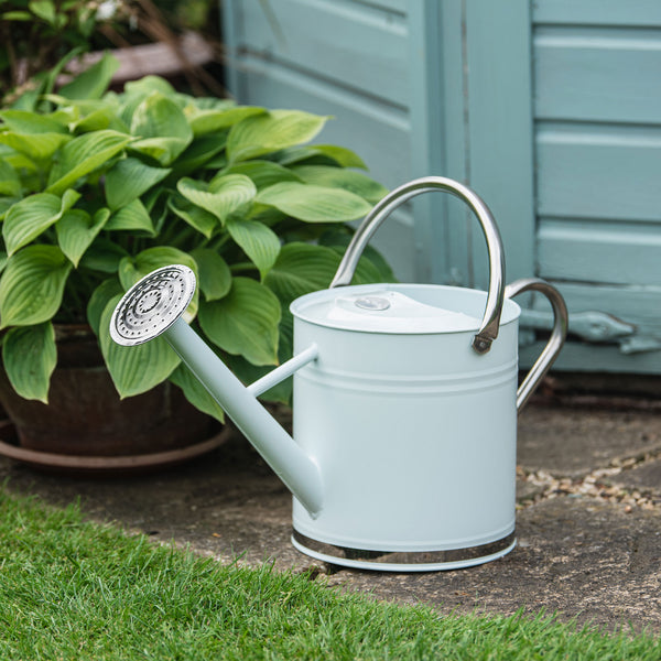 Kent & Stowe Vintage Cream Metal Watering Can - 9 Ltr