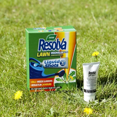 Resolva Lawn Weedkiller Extra Liquid Shots